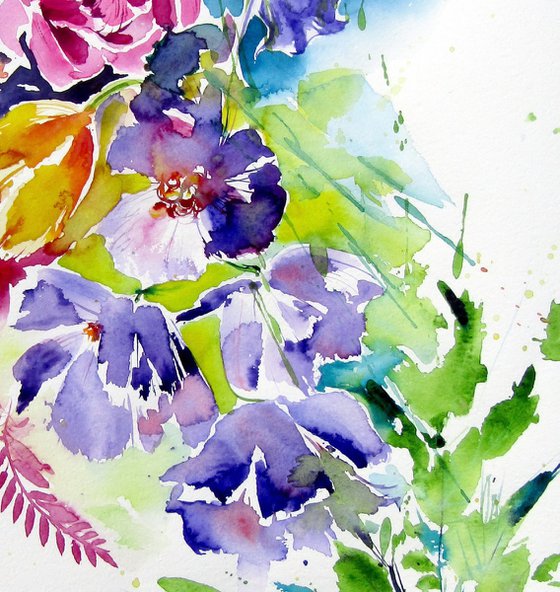 Colorful flowers