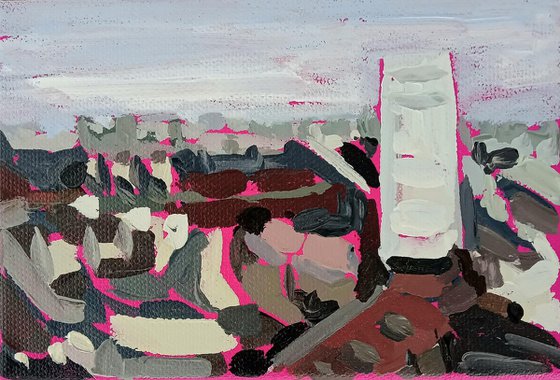 Dinky view from Battersea Power Station