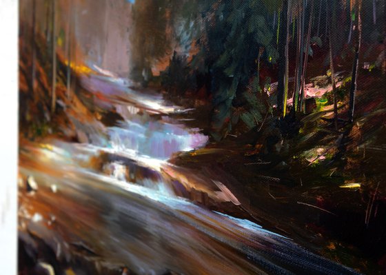 A Forest's Fall Cascade