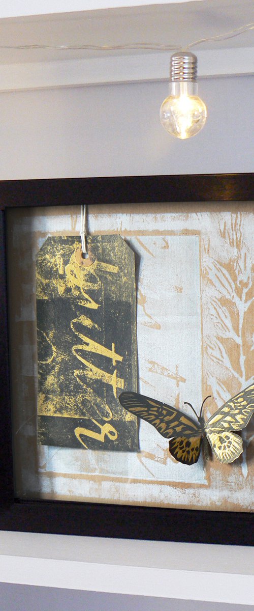 Butterfly box #3 by Carolynne Coulson