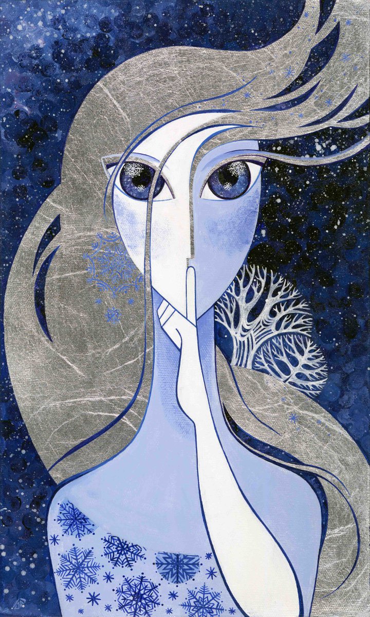 Silent song of Winter, Fairy picture, New Year