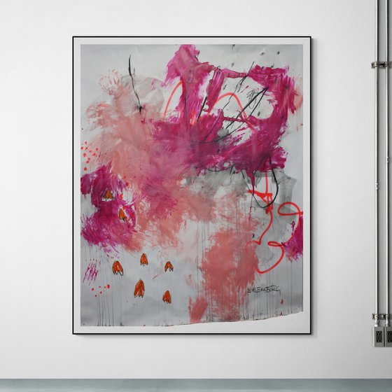 She Paints Outside the Lines No. 1