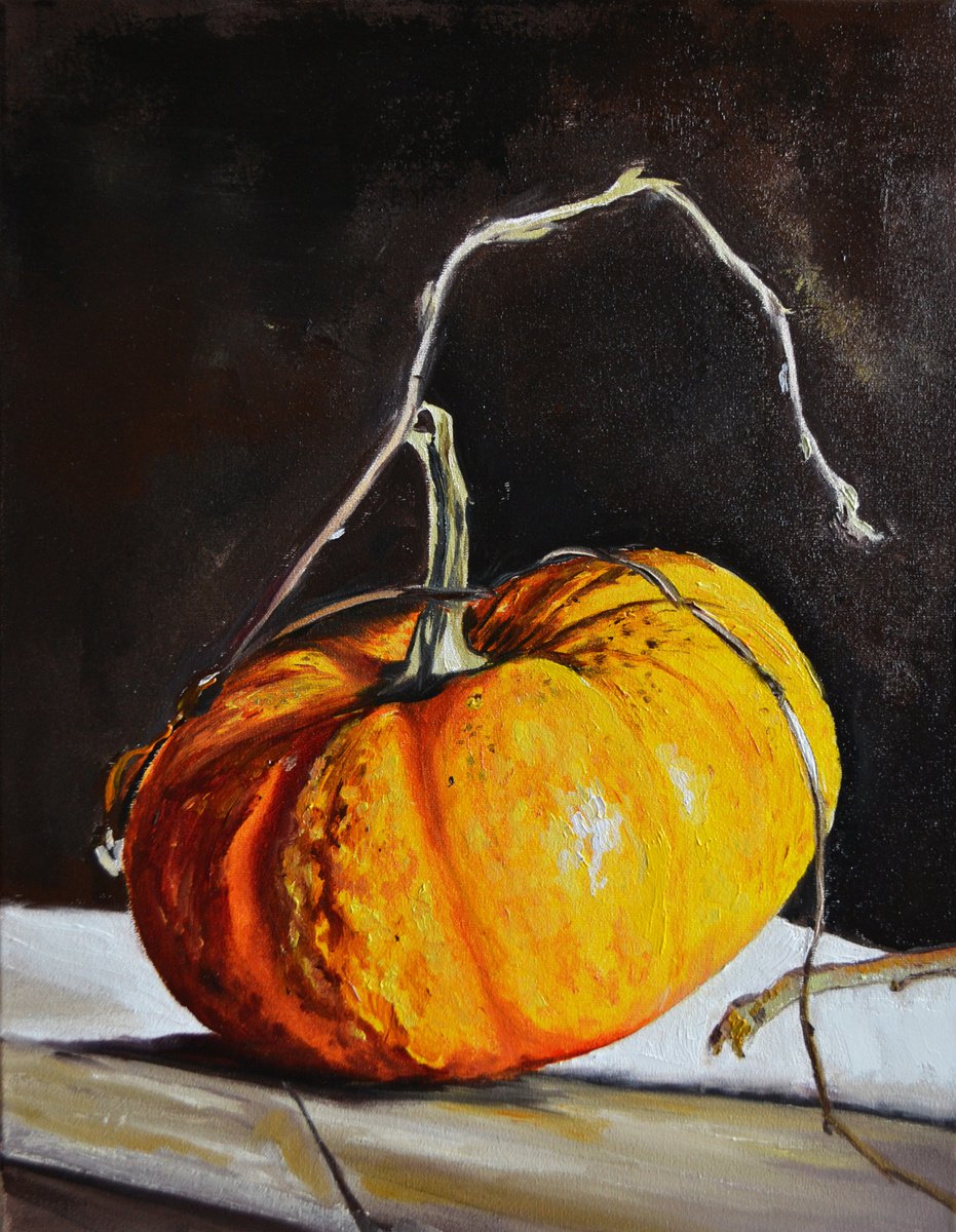 Pretty Pumpkin by Valeriia Radziievska