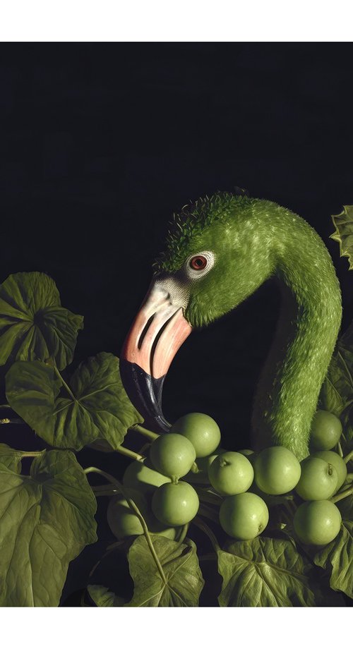 The Green Flamingo by Carl Moore