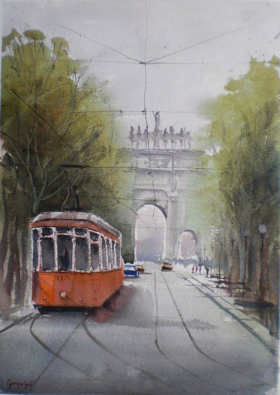 tram in Milan 3