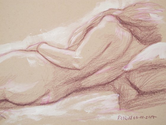 Reclining female nude