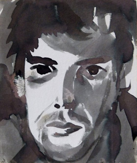 Self Portrait, 15x17 cm
