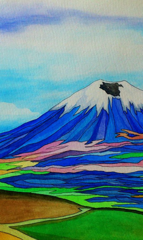 Volcán Cotopaxi by Marcelo Villacrés