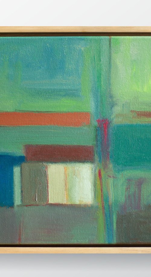 Northern Lights - Abstract Seascape by Thomas Hjelm