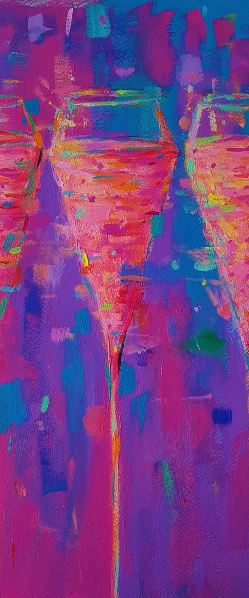 Pink Champagne by Dawn Underwood