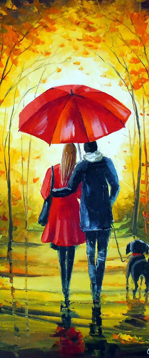 Romantic walk with loved ones by Olha Darchuk