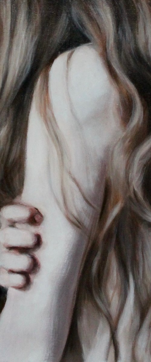 Proprio in fondo al quadro / Right at the bottom of the picture by Federica Belloli