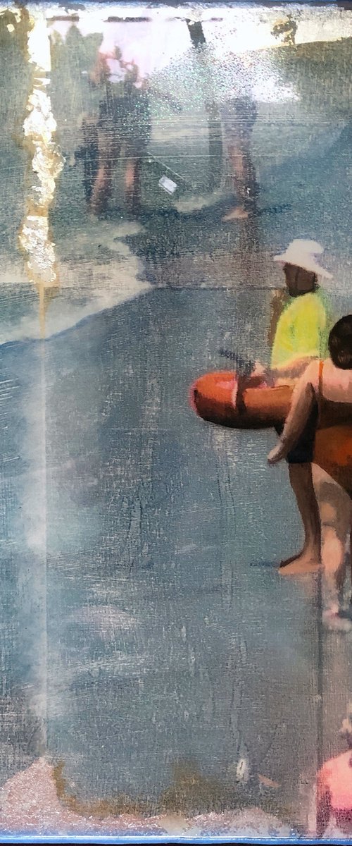 Beach Fresco I by Dennis Crayon