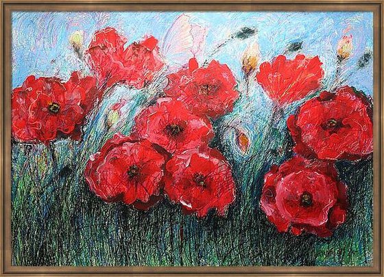 Poppies Red 2