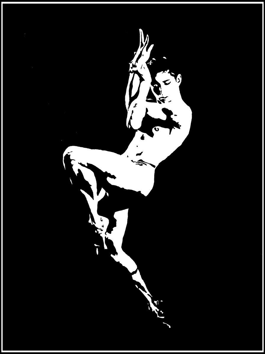 Photorealistic Portrait Drawing By Simona Tsvetkova, 18 X 24", Black And White 10-47, Original Artwork