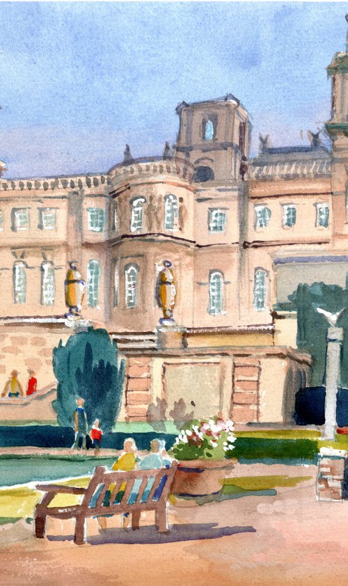 Blenheim Palace Oxfordshire by Peter Day