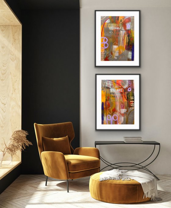 Believe (Diptych)