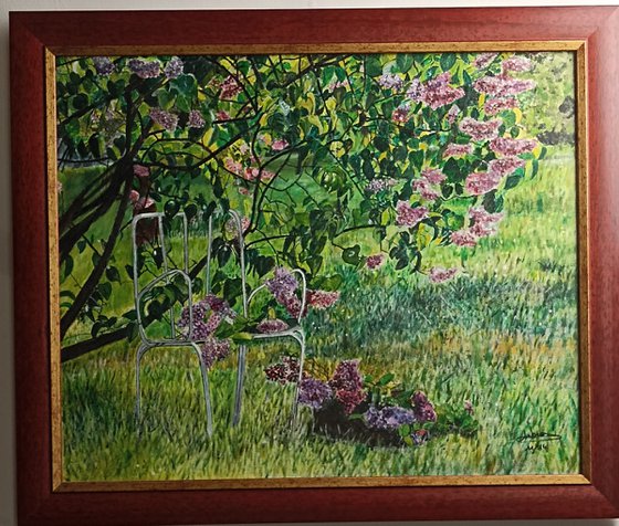 Lilac garden
