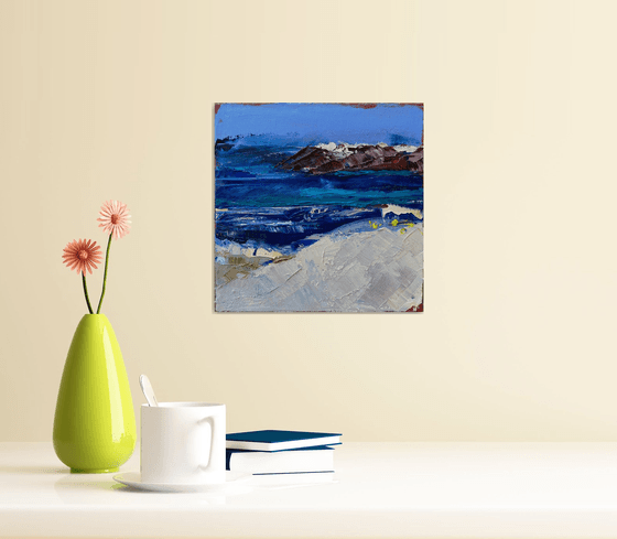 Sea vibes original painting on canvas