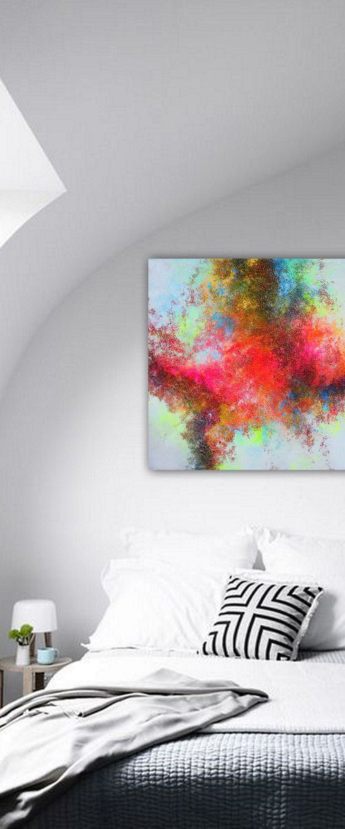 Abstract Painting  / Saga N75 by Alex Senchenko