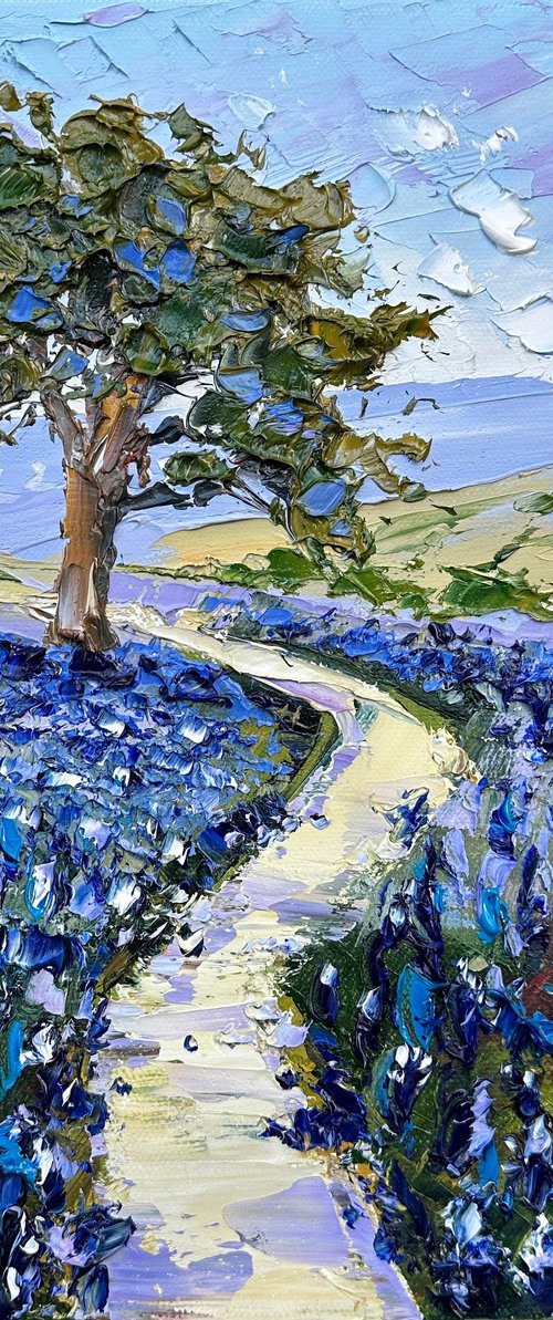 Texas Bluebonnet Fields by Lisa Elley