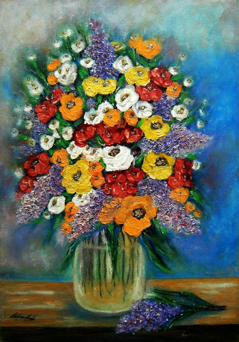 Bouquet of flowers by Emlia Urbankov
