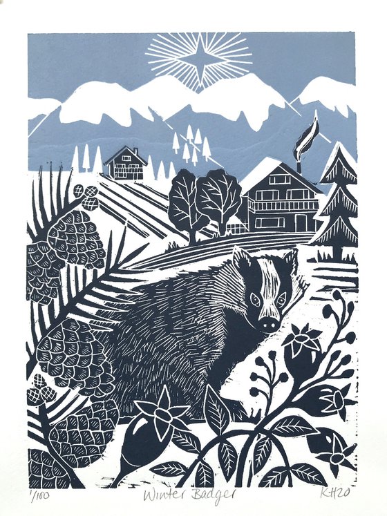 Winter Badger