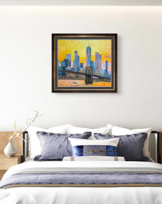Sunrise in New York