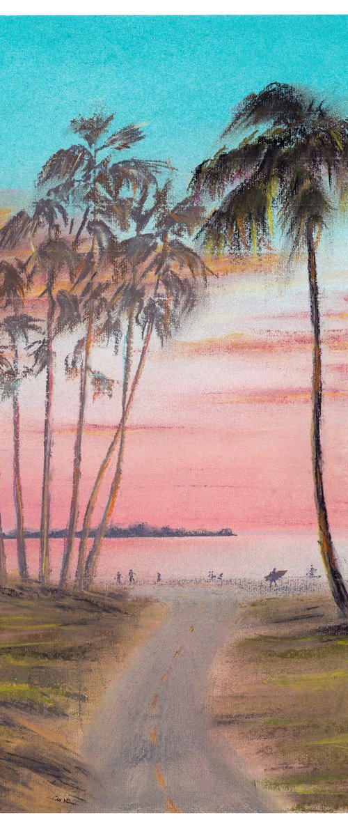 Follow the Palm Trees by Yulia Schuster