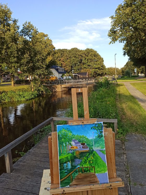 The small bridge in Coevorden