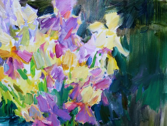Iris Bouquets