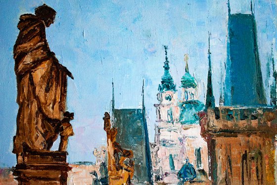 "Old town", Prague city landscape