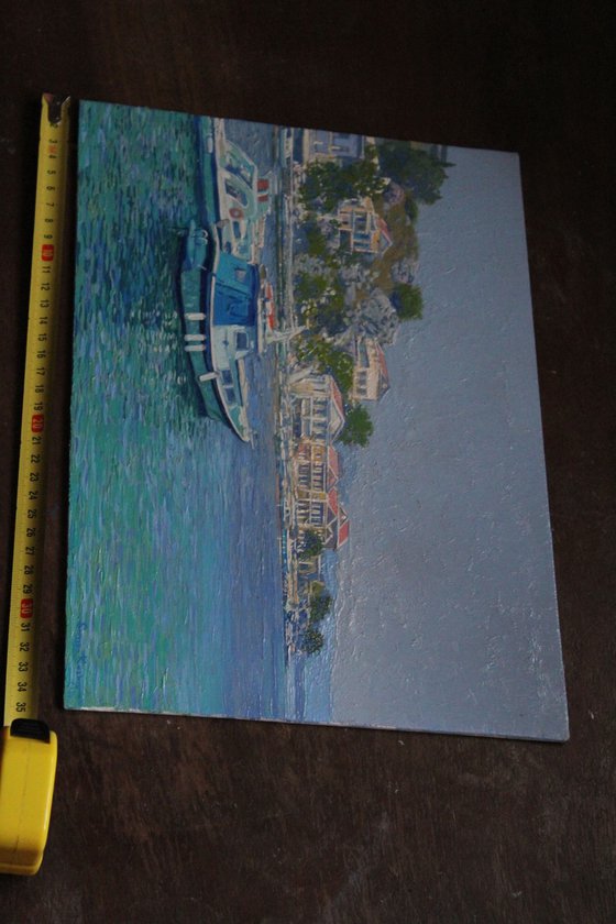 Symi port and harbor