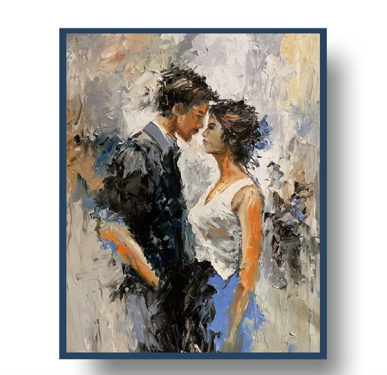 Romantic Couple Portrait.