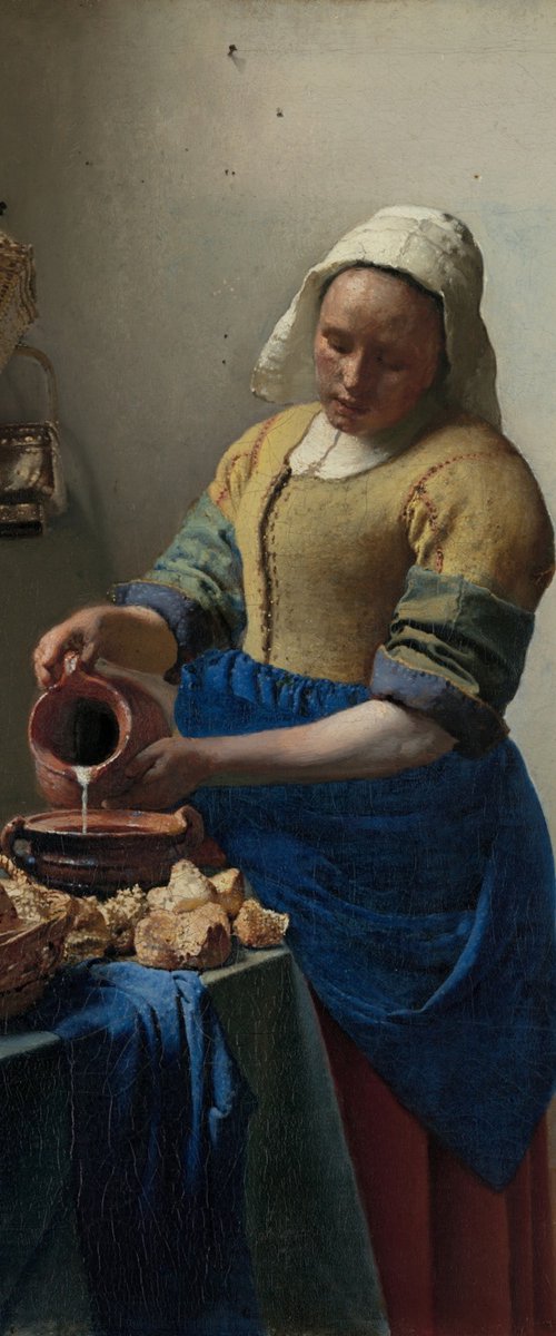 Made to Order — The Milkmaid, Vermeer by Alexander Titorenkov