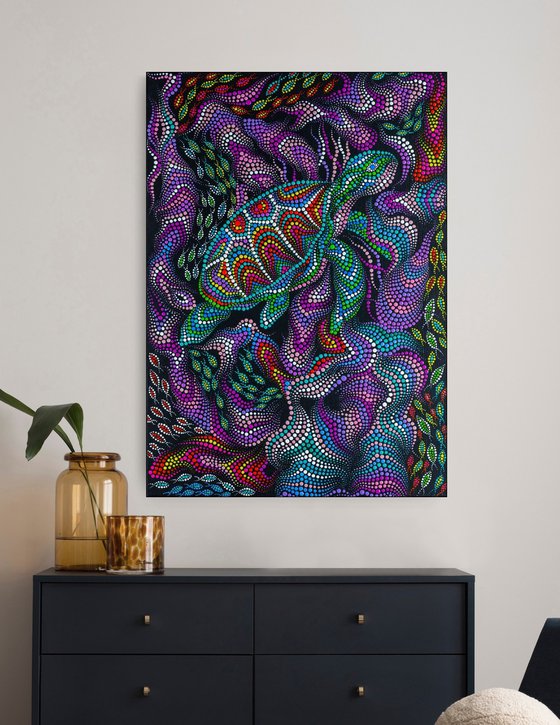 Cosmic Sea Turtle