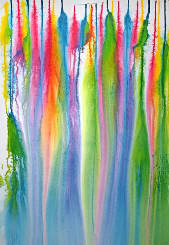 Rainbow wash