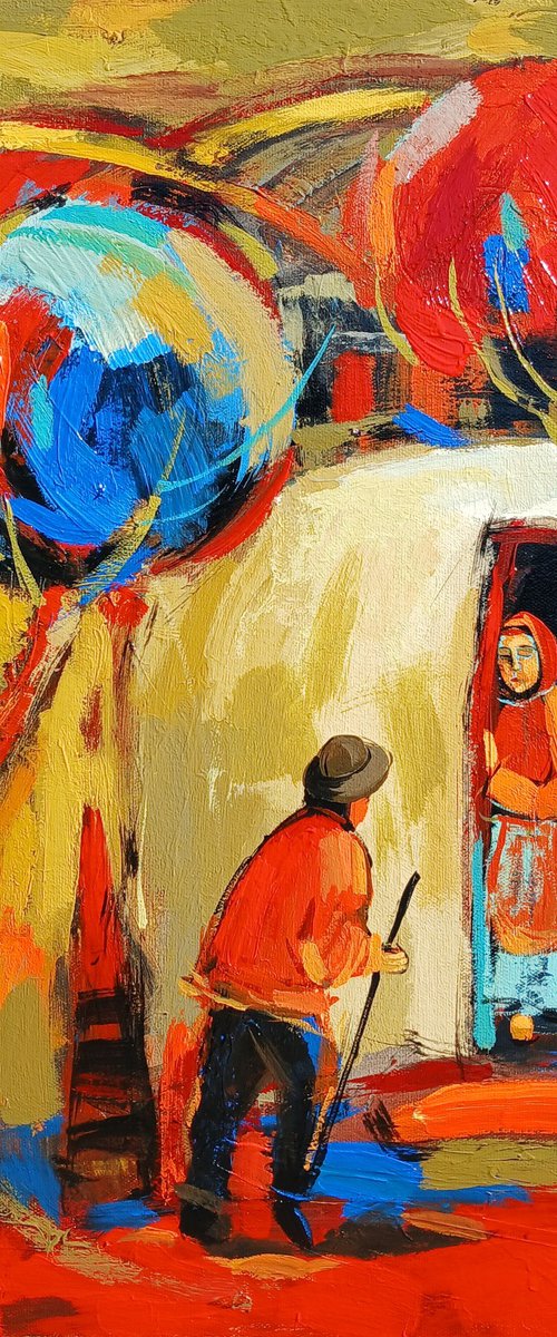 Waiting at the Door by Davit Arstamyan