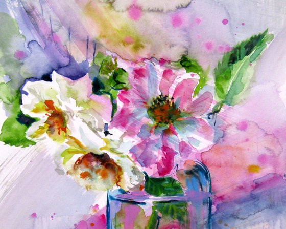 Light roses