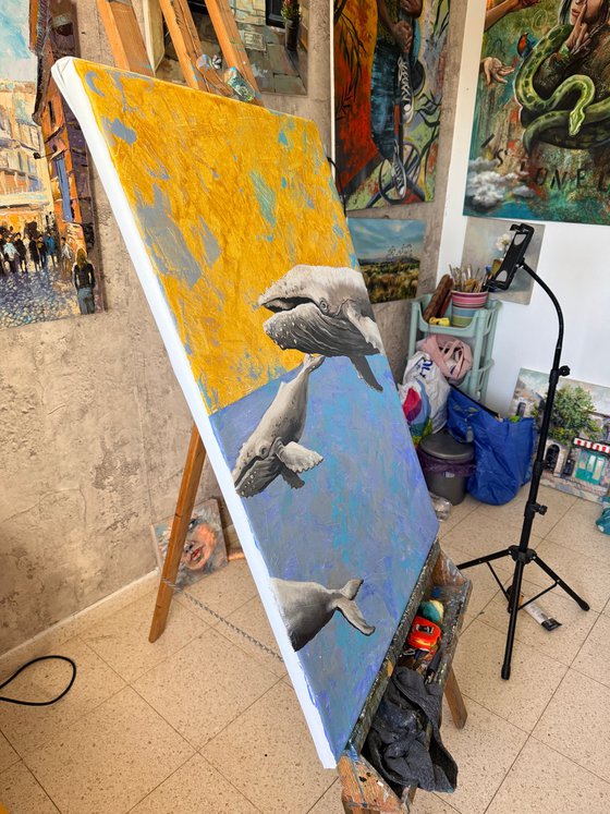 Whales and the Sun