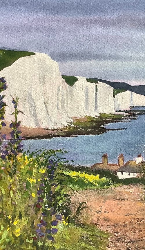 Seven Sisters Cliffs, East Sussex by Darren Carey