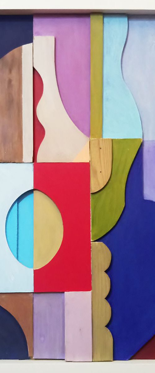 Duplet (relief) by Liam Hennessy