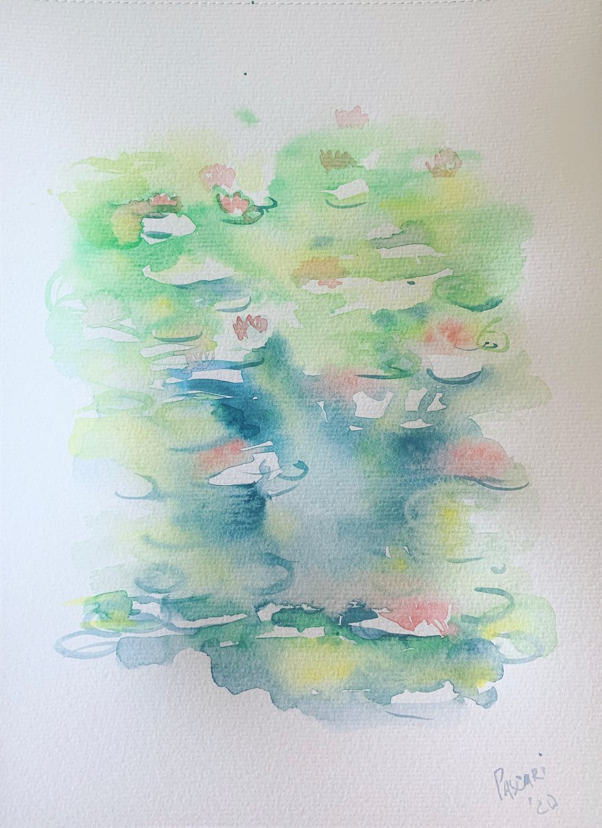 Waterlilies by Olga Pascari