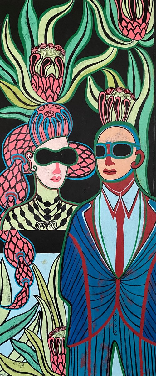 Sunglasses at night by Diana Rosa