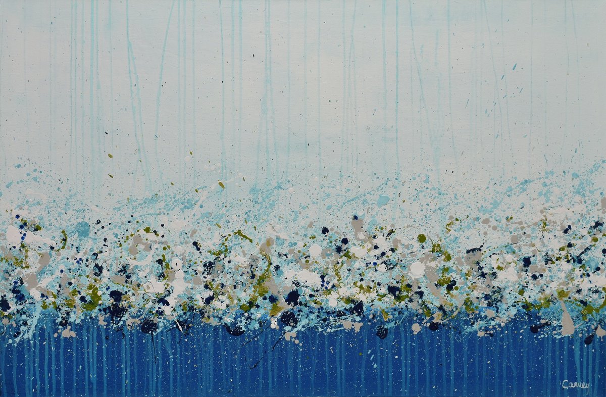 Cobalt Confetti by Lisa Carney