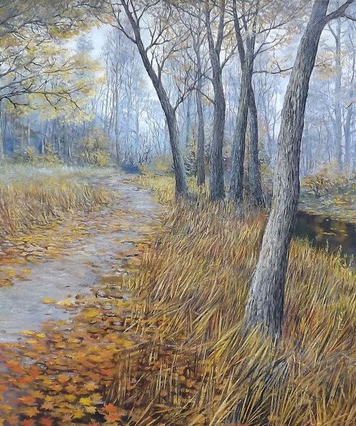 Path to the river by Oleg Riabchuk