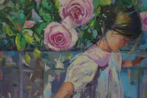 Among Roses