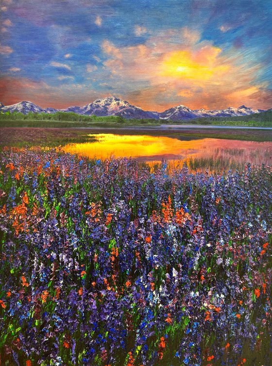 Sunlit Symphony On Bluebonnets