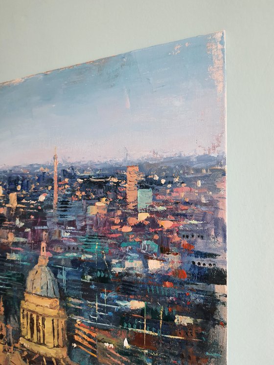 View of London with St Paul's