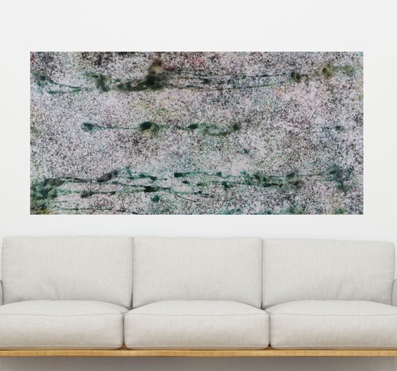 WHITE GARDEN  105x205cm